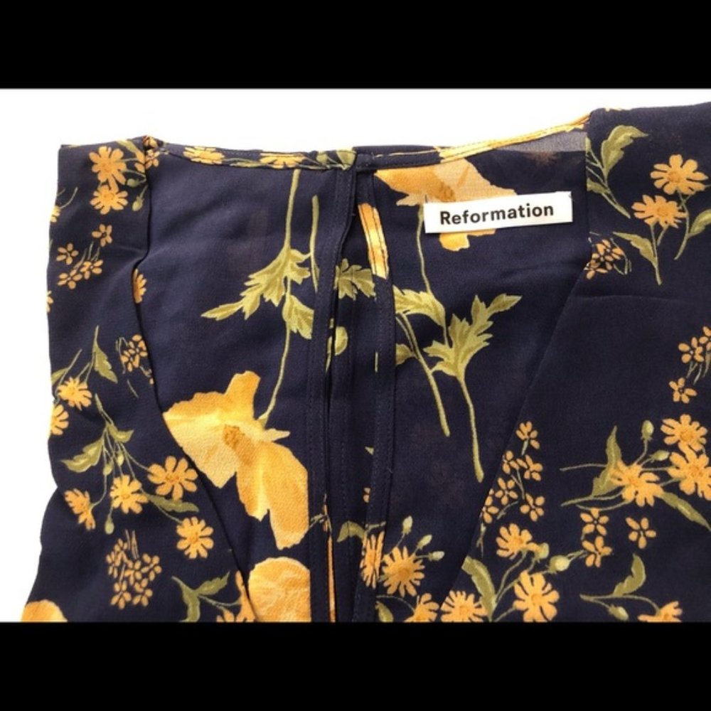 NWOT Reformation Wellfleet Dress - Picture 6 of 6